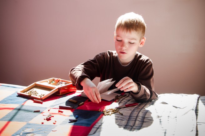 A boy and his treasures-1